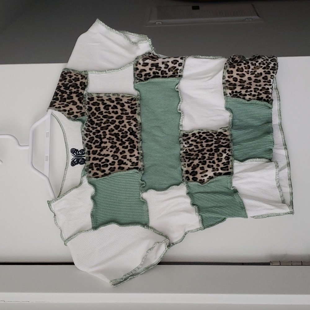 Patchwork top. Handmade. Size small or extra small